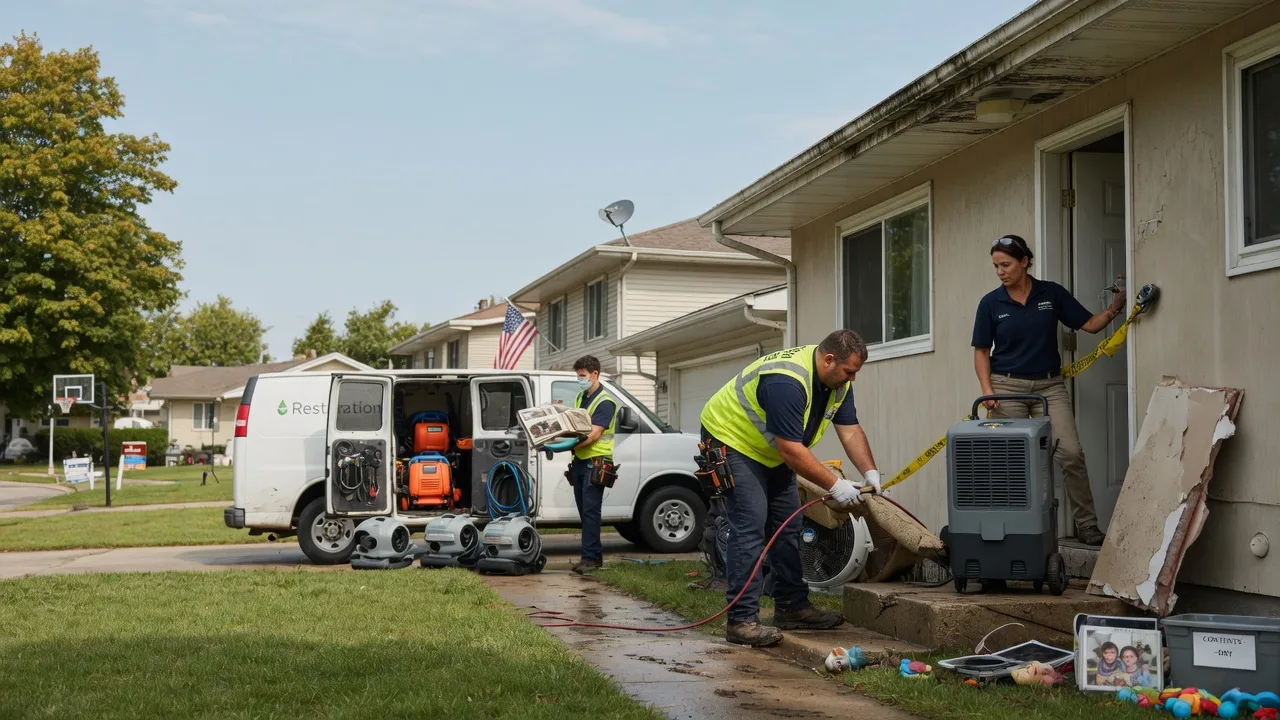 Water Damage Restoration in Osterburg, PA near me